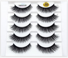Load image into Gallery viewer, Thick Handmade Full Strips Eye Lashes